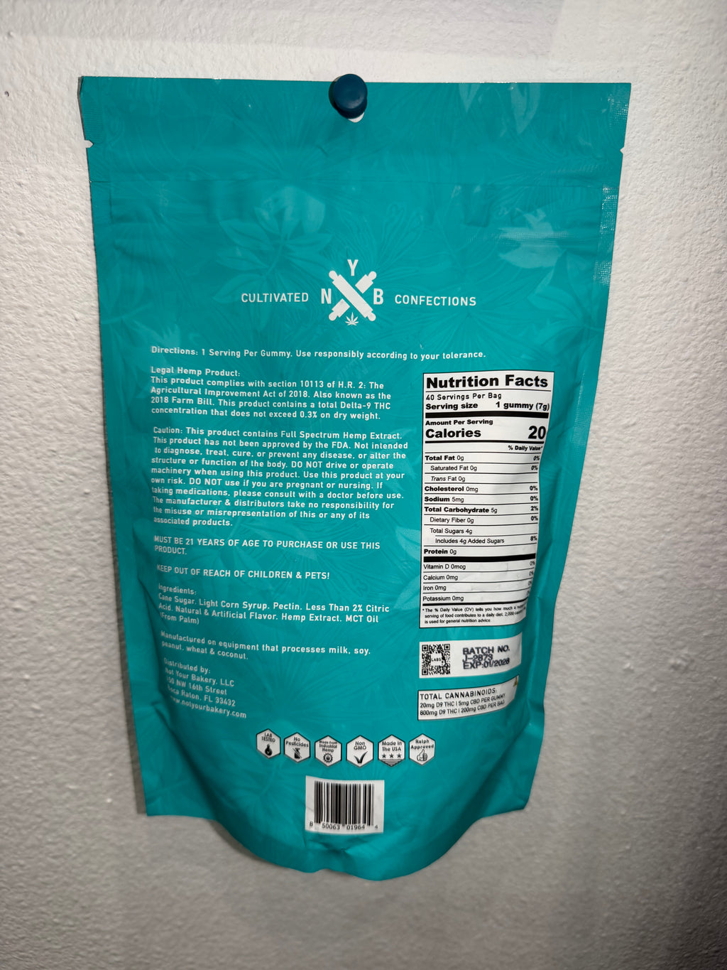 Jelly 1000mg D9XP Live Resin 40 pack