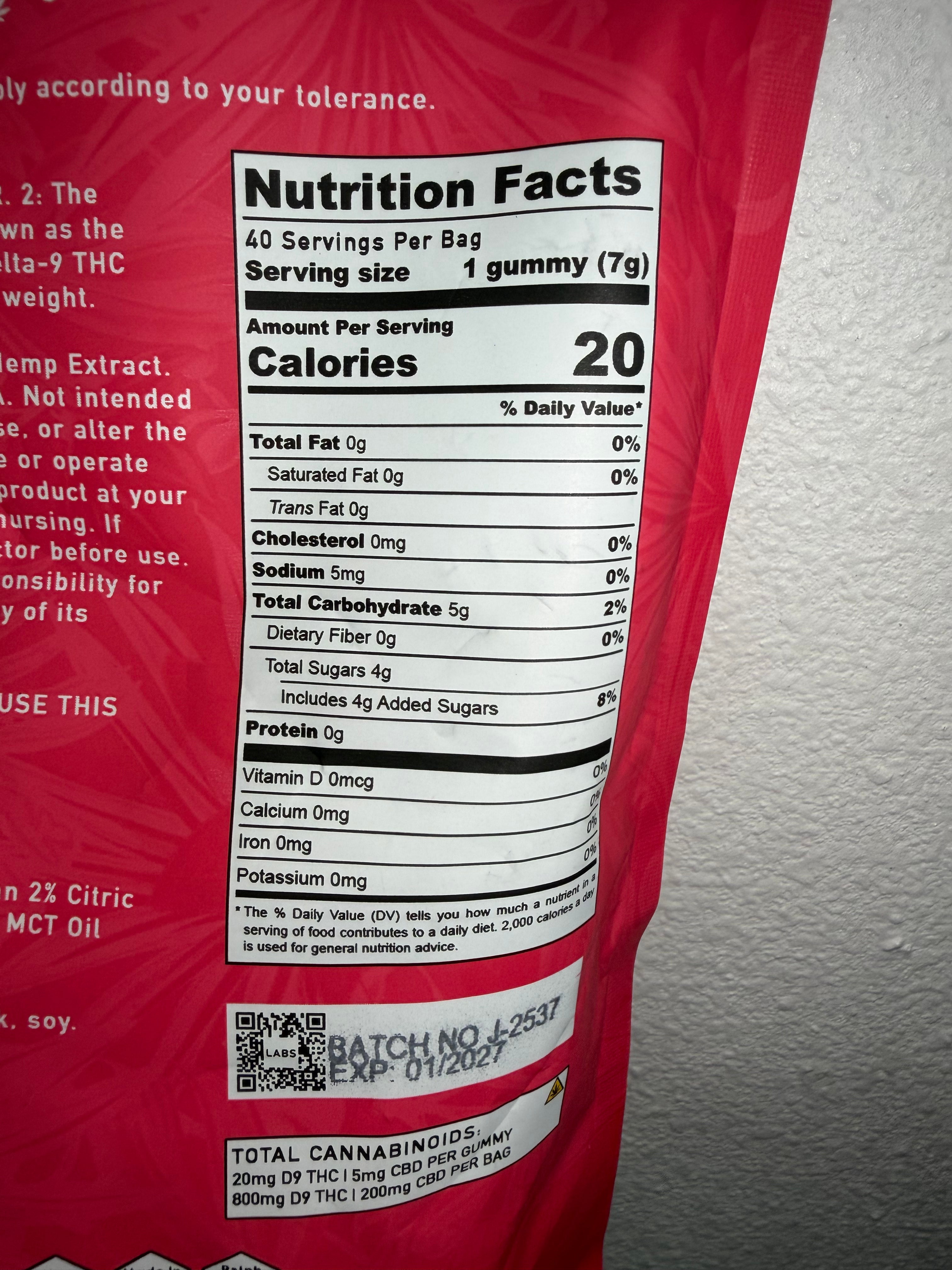 Jelly 1000mg D9XP Live Resin 40 pack